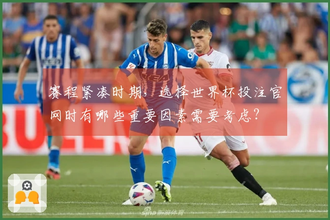 赛程紧凑时期，选择世界杯投注官网时有哪些重要因素需要考虑？